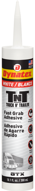 Truck N Trailer Fast Grab Adhesive - White (GTX HS 2500)